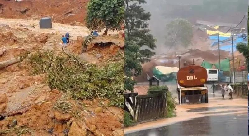 വയനാട് മേപ്പാടി തുരങ്കപ്പാത നിർമ്മാണ സ്ഥലത്ത് കനത്ത മണ്ണിടിച്ചിൽ: ആറ് തൊഴിലാളികളെ രക്ഷപ്പെടുത്തി