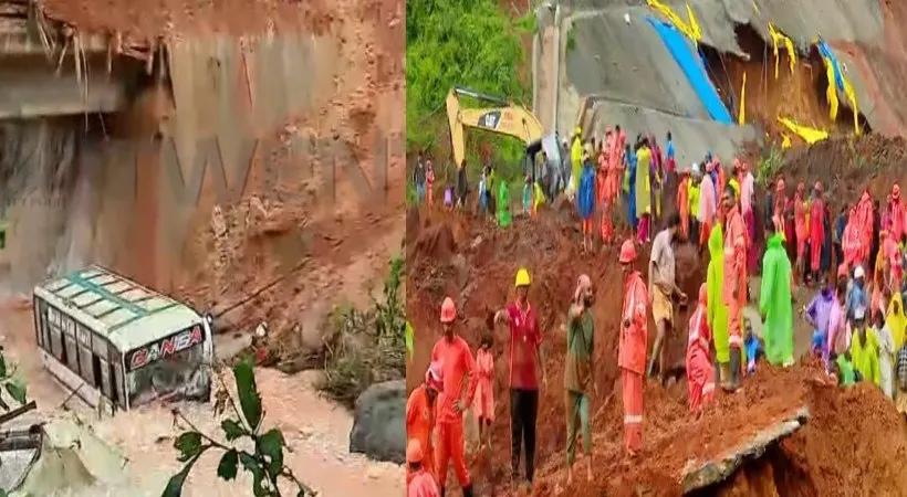 തുരങ്കപ്പാത നിർമ്മാണ മേഖലയിലെ മണ്ണിടിച്ചിൽ: മരണം 5 ആയി; രക്ഷാപ്രവർത്തനം ഊർജ്ജിതം